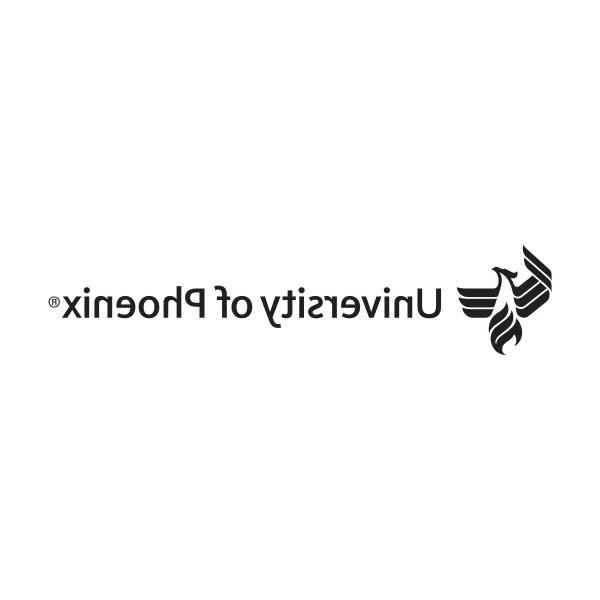 University of Phoenix logo bird with registered trademark